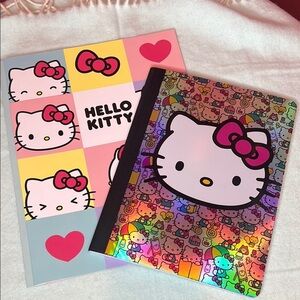 NWT Hello Kitty Notebook and Portfolio Folder Set Gift Set